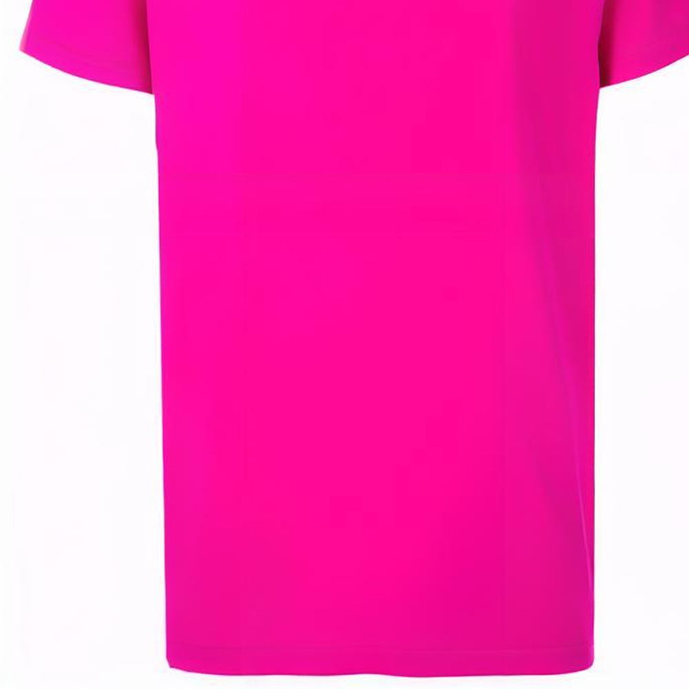 Burberry Logo Crewneck Short Sleeve T-Shirt in Rose Red 40685931 圖 7