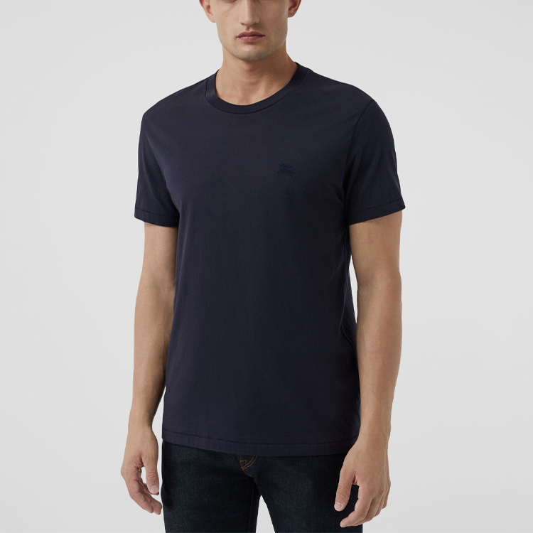 Burberry Logo Crewneck Short Sleeve T-Shirt Navy Blue 40618181 圖 5