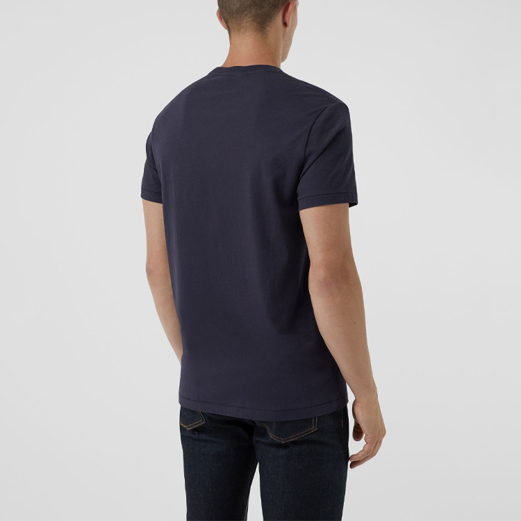 Burberry Logo Crewneck Short Sleeve T-Shirt Navy Blue 40618181 圖 6