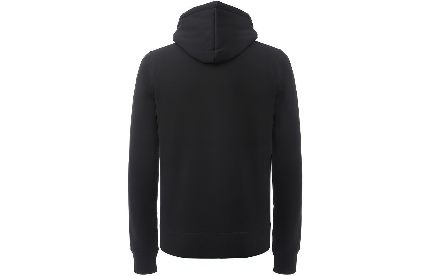 Burberry Logo Embroidered Black Hoodie 80362821 圖 3