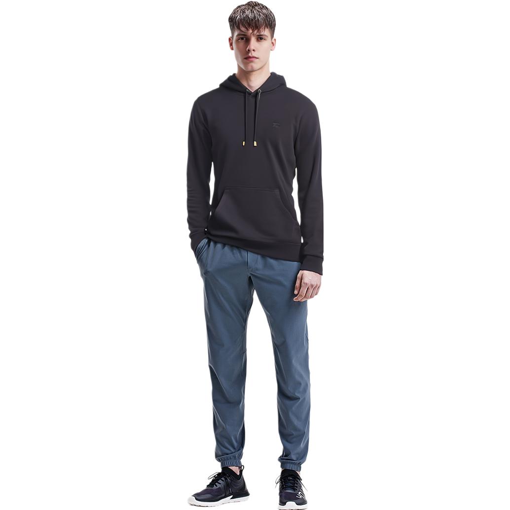 Burberry Logo Embroidered Black Hoodie 80362821 圖 4