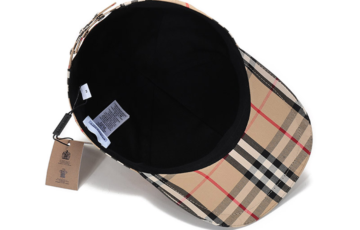 Details for Burberry Logo Embroidered Printed Cotton Baseball Cap Unisex. 80385041