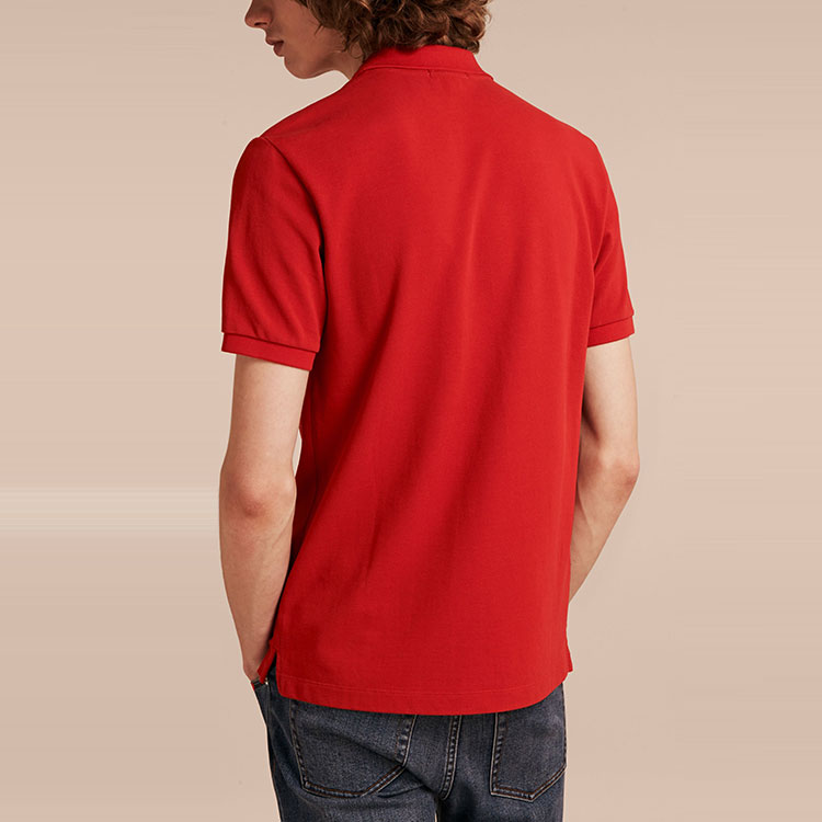 Details for 博柏利红色短袖男士刺绣标志POLO衫 39560001