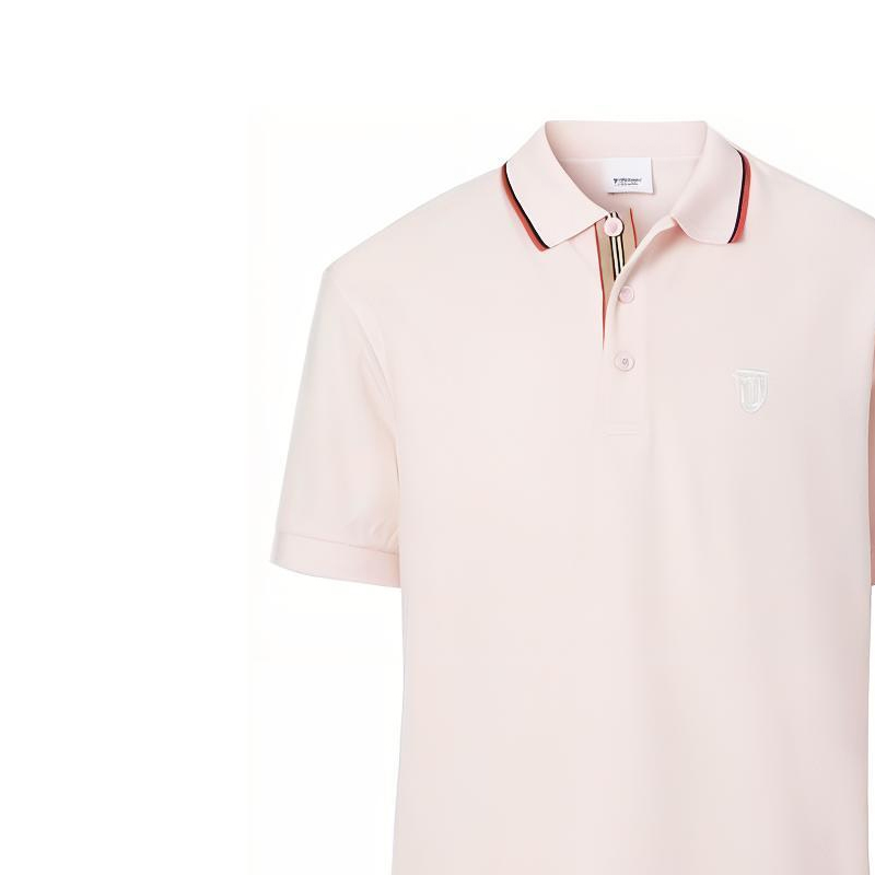 Burberry Logo Embroidered Short Sleeve Polo Shirt 80375951 圖 5