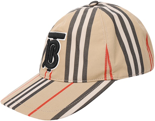 Topi Besbol Burberry Logo Sulam Bergaris Beige Unisex Kapas. 8026924 Buy Topi Besbol Burberry Logo Sulam Bergaris Beige Unisex Kapas. 8026924
