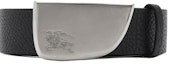 Buy Cinturón de Piel de Ternera para Hombre Burberry Negro con Logo Grabado - 3CM. 80872571