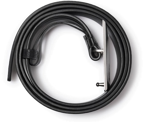 Cinturón de Piel de Ternera para Hombre Burberry Negro con Logo Grabado - 3CM. 80872571 Lookbook Cinturón de Piel de Ternera para Hombre Burberry Negro con Logo Grabado - 3CM. 80872571