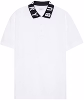 Burberry Logo Letter Polo Shirt White 80135021 Burberry Logo Letter Polo Shirt White 80135021