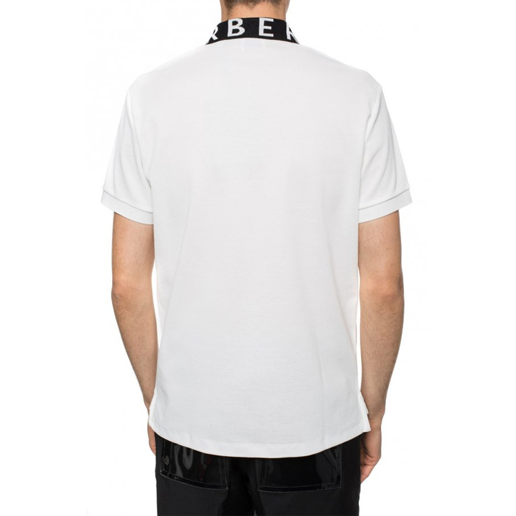 Burberry Logo Letter Polo Shirt White 80135021 圖 7