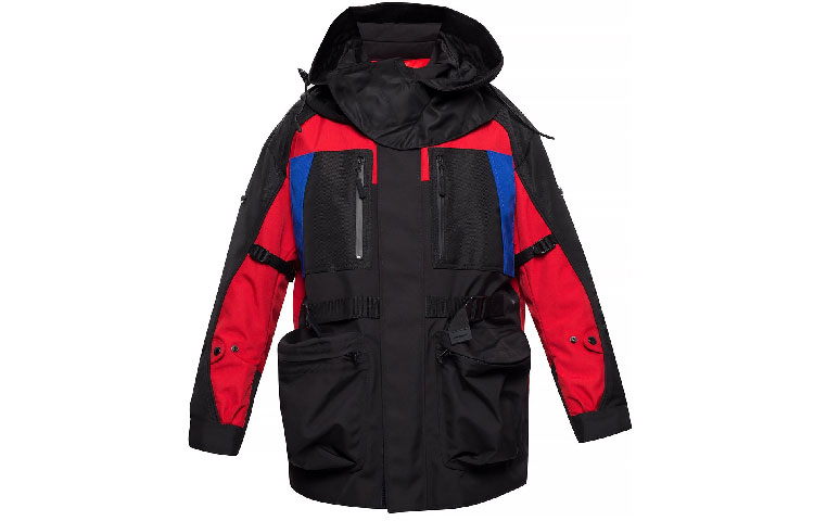 Burberry Logo Long-Sleeve Hooded Jacket Black 80236971