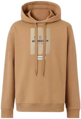 Burberry Logo Patch Hoodie Long Sleeve Khaki 80575311 Order Burberry Logo Patch Hoodie Long Sleeve Khaki 80575311