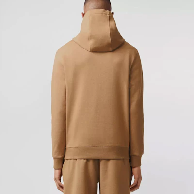 Burberry Logo Patch Hoodie Long Sleeve Khaki 80575311 Shop Burberry Logo Patch Hoodie Long Sleeve Khaki 80575311