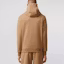 Shop Burberry Logo Patch Hoodie Long Sleeve Khaki 80575311