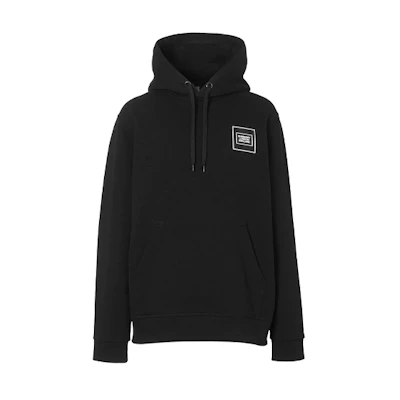 Burberry Logo Patch Pullover Sweatshirt Black 80288401