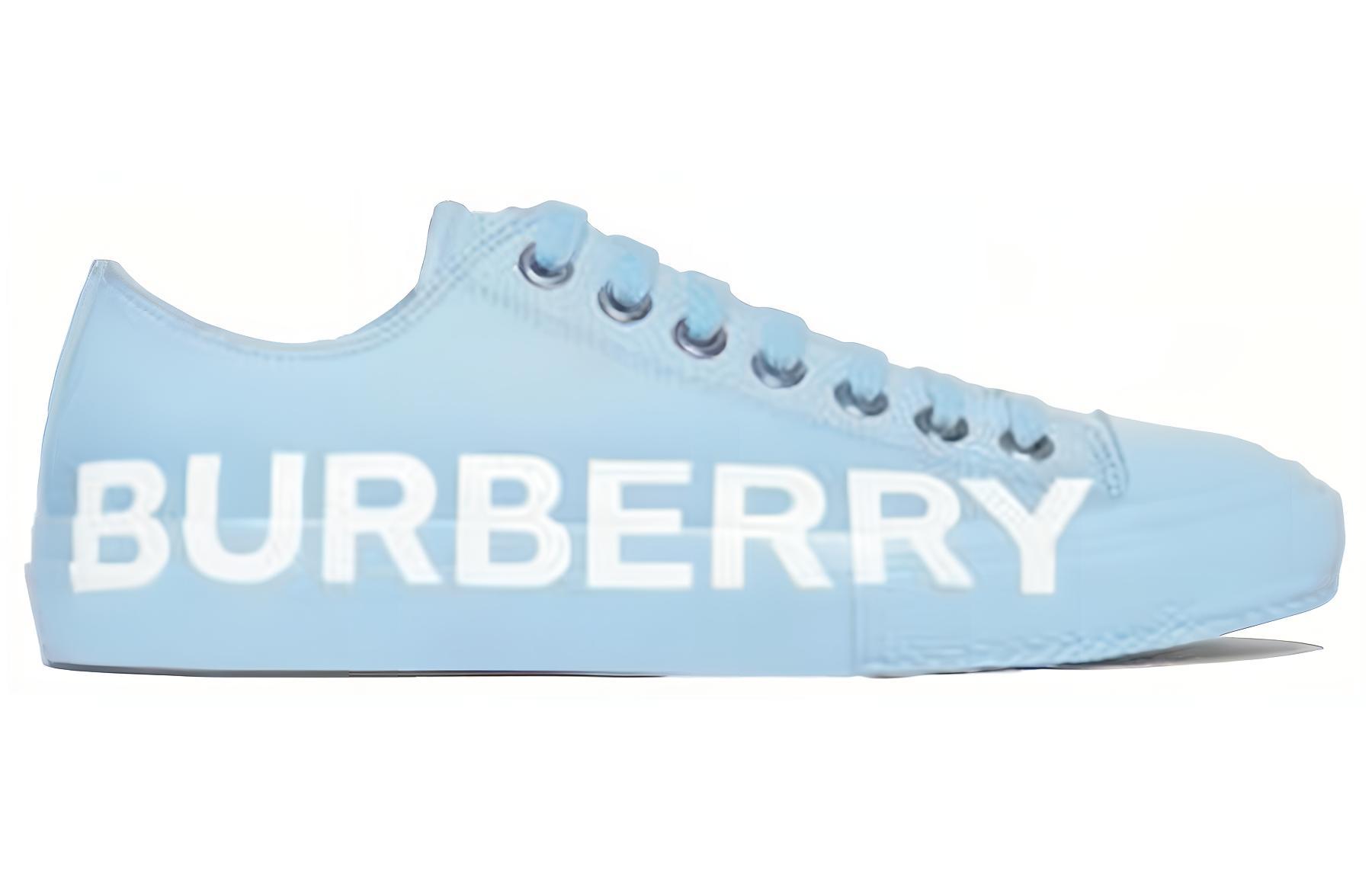 Burberry Logo Print Canvas Sneaker 'Dipped Blue' 圖 2