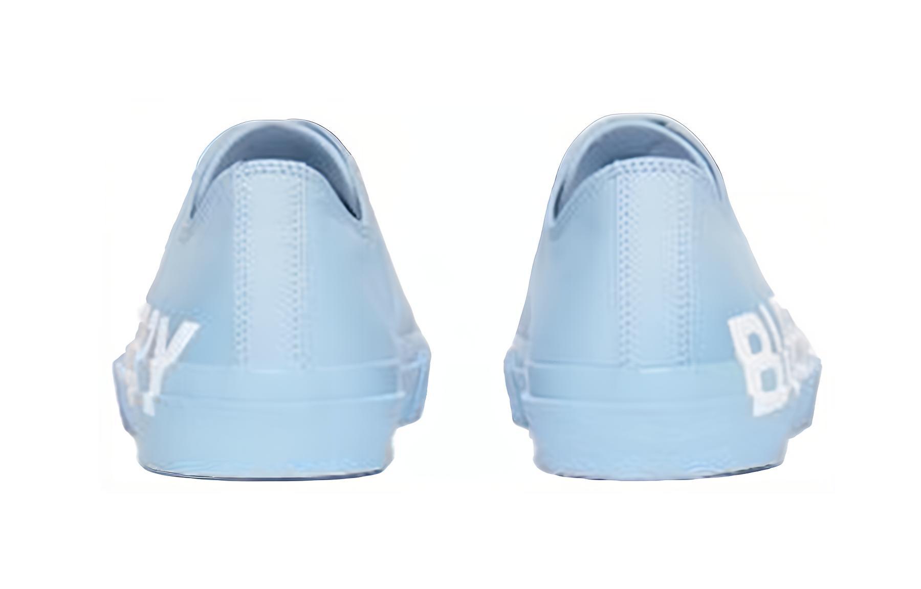 Burberry Logo Print Canvas Sneaker 'Dipped Blue' 圖 5