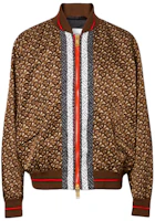 Burberry Logo Print Casual Long Sleeve Jacket Saddle Brown 80212491 Burberry Logo Print Casual Long Sleeve Jacket Saddle Brown 80212491