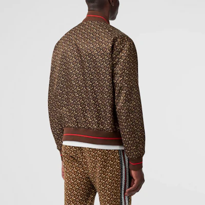 Burberry 標誌印花休閒長袖外套 鞍棕色 80212491 Shop Burberry 標誌印花休閒長袖外套 鞍棕色 80212491