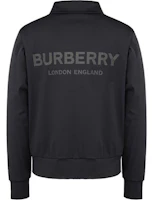 Lookbook Jaket Burberry Logo Print Hitam Klasik Pria - Edisi Musim Gugur 80099801