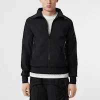 Purchase Jaket Burberry Logo Print Hitam Klasik Pria - Edisi Musim Gugur 80099801