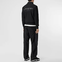 Details for Jaket Burberry Logo Print Hitam Klasik Pria - Edisi Musim Gugur 80099801