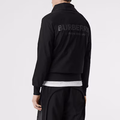 Jaket Burberry Logo Print Hitam Klasik Pria - Edisi Musim Gugur 80099801 Sizing Jaket Burberry Logo Print Hitam Klasik Pria - Edisi Musim Gugur 80099801