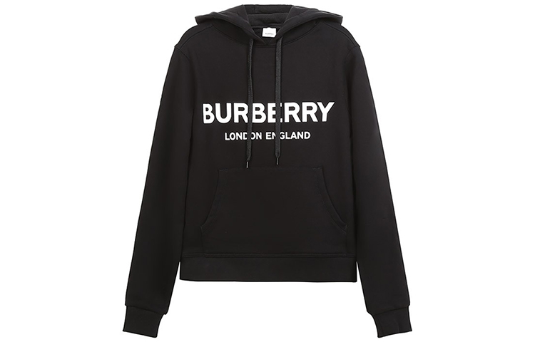 Burberry Logo Print Classic Sweatshirt Unisex Black 80116521