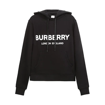 Burberry Logo Print Classic Sweatshirt Unisex Black 80116521