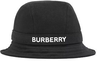 Burberry Logo Print Cotton Bucket Hat Black 80269281001 Burberry Logo Print Cotton Bucket Hat Black 80269281001