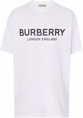 Burberry Kaos Unisex Putih Lengan Pendek Motif Logo Cotton 80094951 Buy Burberry Kaos Unisex Putih Lengan Pendek Motif Logo Cotton 80094951