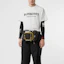 Lookbook Burberry Kaos Unisex Putih Lengan Pendek Motif Logo Cotton 80094951