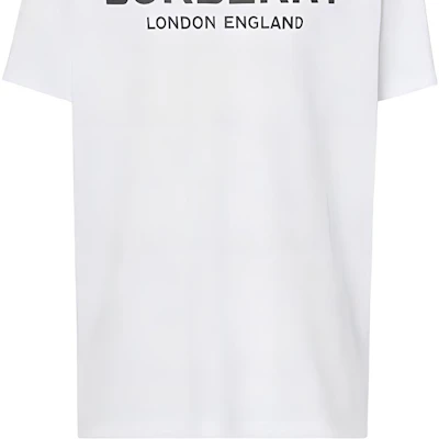 Burberry Kaos Unisex Putih Lengan Pendek Motif Logo Cotton 80094951 Details for Burberry Kaos Unisex Putih Lengan Pendek Motif Logo Cotton 80094951