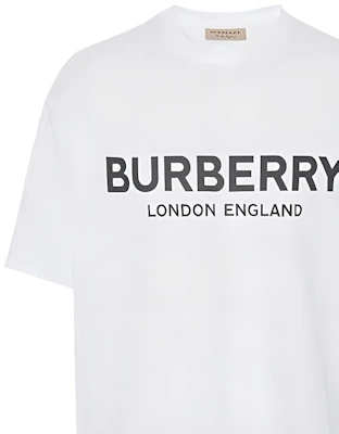 Burberry Kaos Unisex Putih Lengan Pendek Motif Logo Cotton 80094951 Sizing Burberry Kaos Unisex Putih Lengan Pendek Motif Logo Cotton 80094951