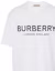 Sizing Burberry Kaos Unisex Putih Lengan Pendek Motif Logo Cotton 80094951