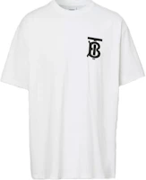 Burberry Logo Print Crewneck Short Sleeve T-Shirt White () 80174851 Burberry Logo Print Crewneck Short Sleeve T-Shirt White () 80174851