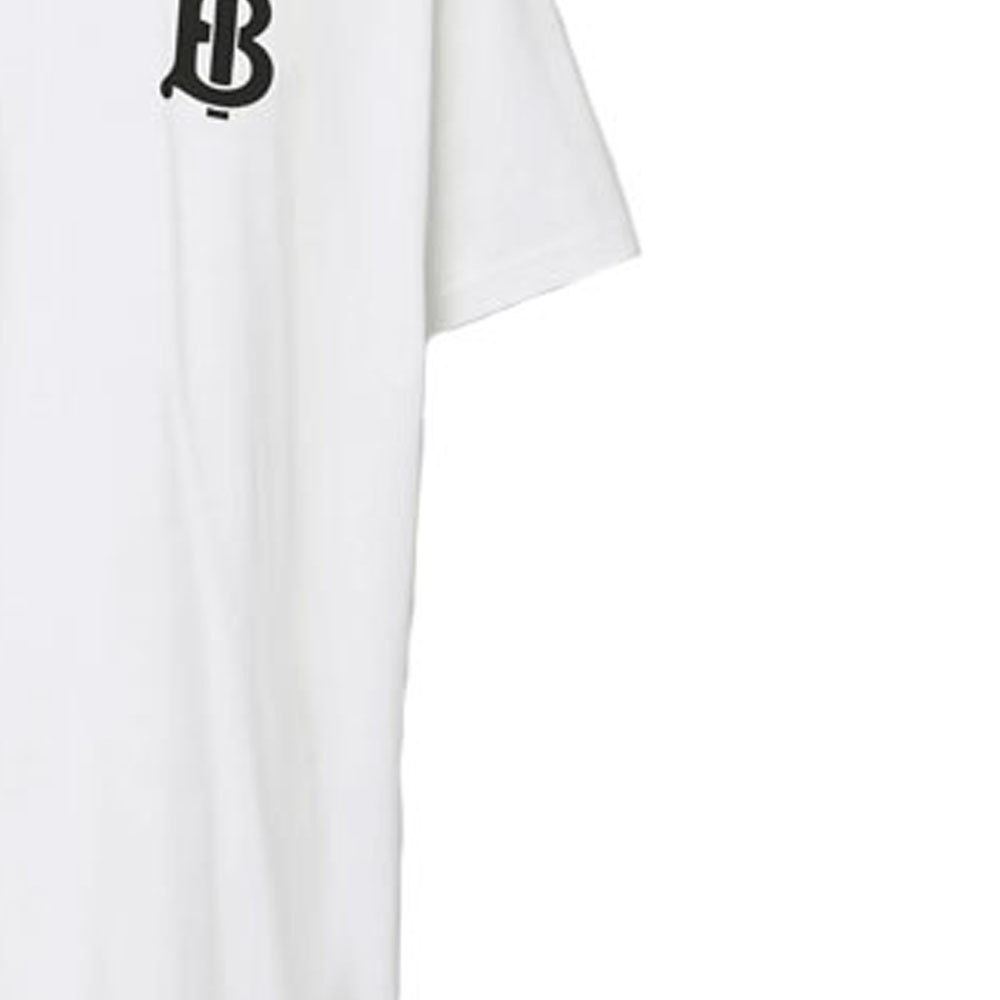 Sizing 博柏利徽标印花圆领短袖T恤 白色 80174851