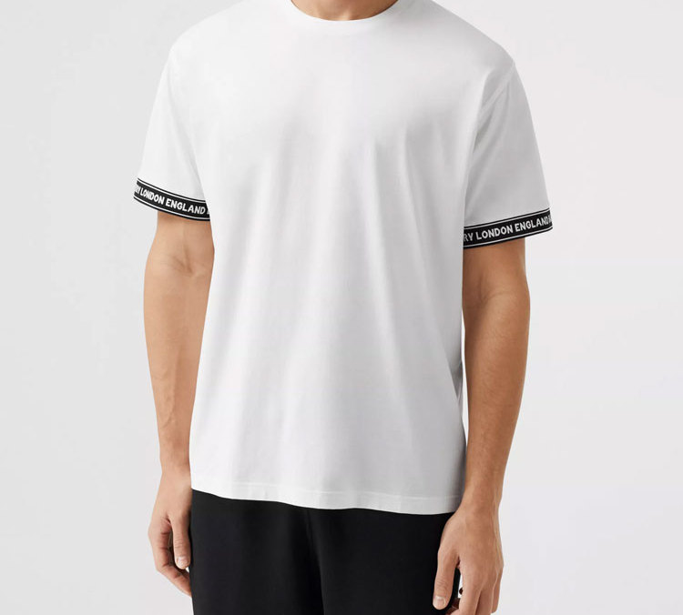 Burberry Logo Print Crewneck T-Shirt White 80294481 圖 4