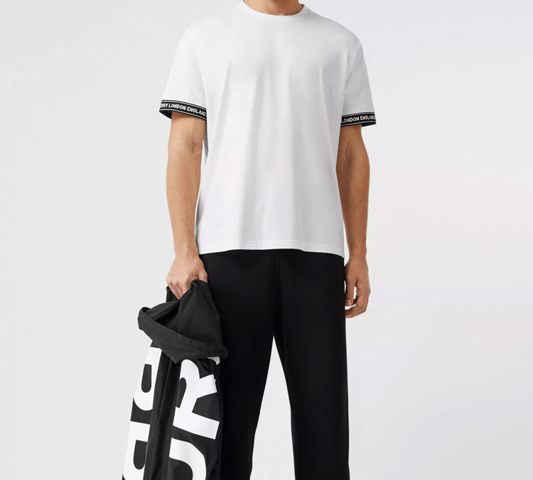 Burberry Logo Print Crewneck T-Shirt White 80294481 圖 6