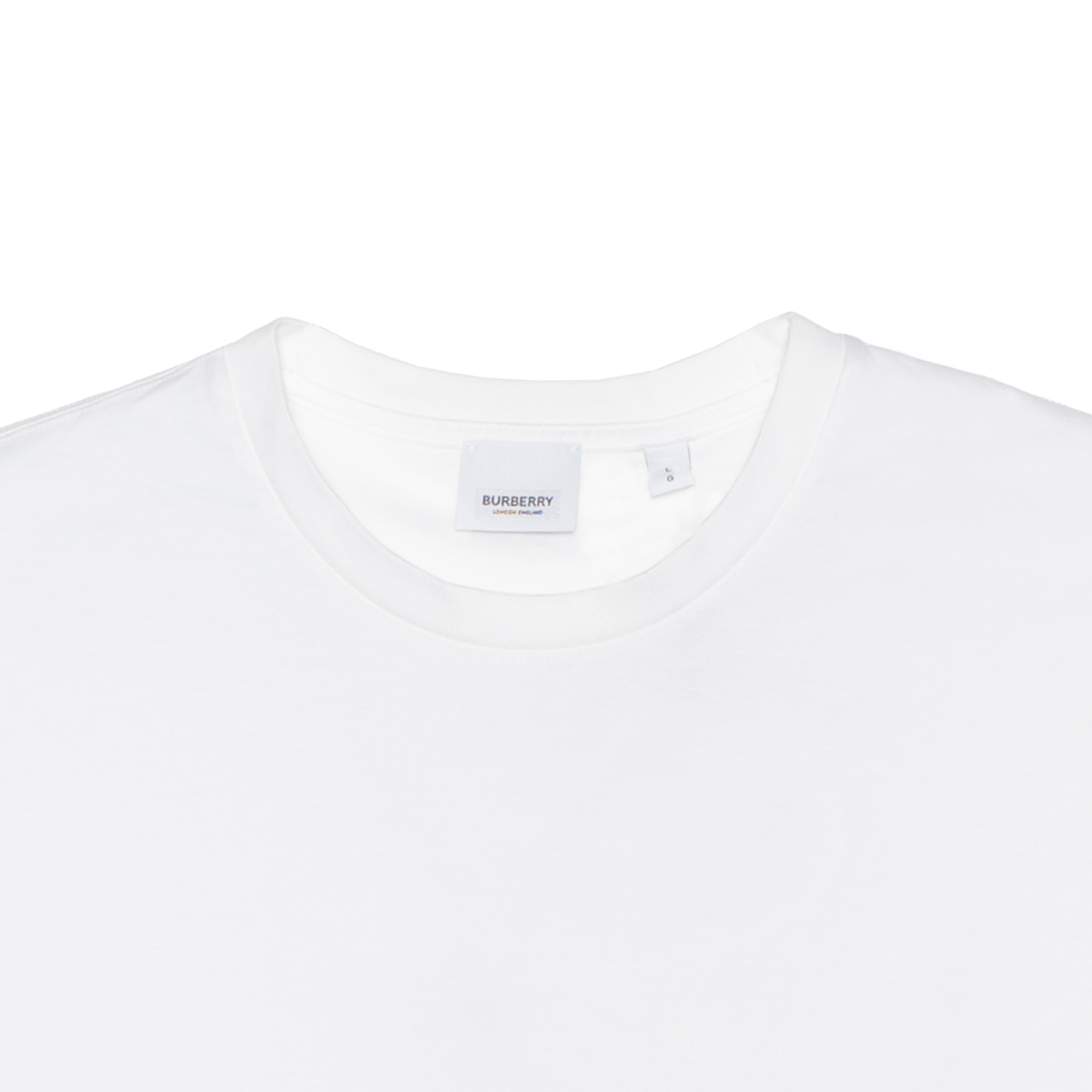 Burberry Logo Print Crewneck T-Shirt White 80294481 圖 8