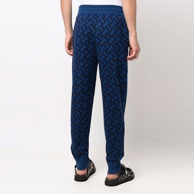 Pantalones Jogger Burberry Azules con Cordón y Logo Impreso. 80485671 Purchase Pantalones Jogger Burberry Azules con Cordón y Logo Impreso. 80485671