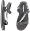 Lookbook Burberry Logo Print Leather Sandals 'Black White' 80371721