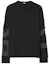 Buy Burberry Logo Print Long Sleeve Sweatshirt Black . 80455401