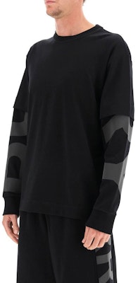 Burberry Logo Print Long Sleeve Sweatshirt Black . 80455401 Purchase Burberry Logo Print Long Sleeve Sweatshirt Black . 80455401