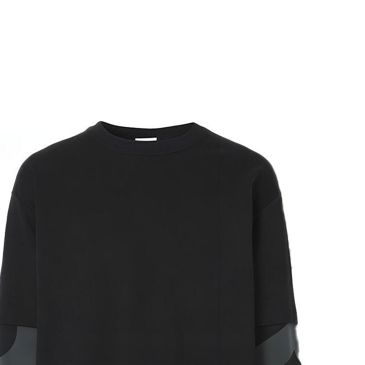 Burberry Logo Print Long Sleeve Sweatshirt Black . 80455401 圖 6