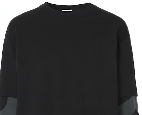 Burberry Logo Print Long Sleeve Sweatshirt Black . 80455401 Details for Burberry Logo Print Long Sleeve Sweatshirt Black . 80455401