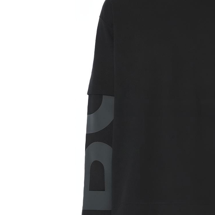 Burberry Logo Print Long Sleeve Sweatshirt Black . 80455401 圖 7