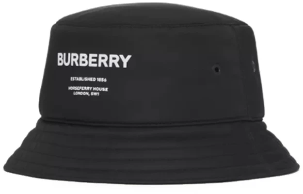 博柏利Logo印花尼龙渔夫帽中性款 80440811 Shop 博柏利Logo印花尼龙渔夫帽中性款 80440811