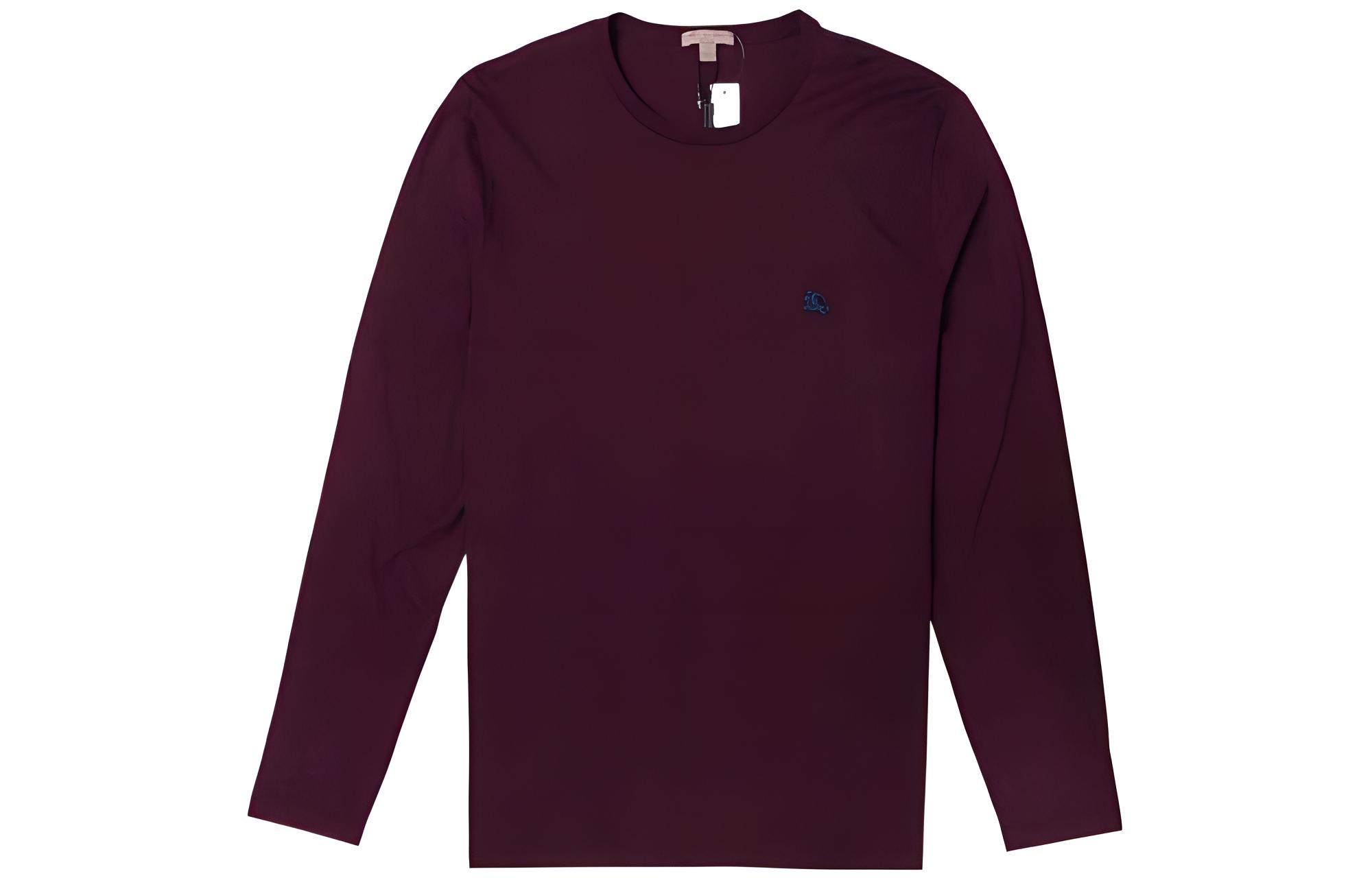 Burberry Logo Print Relaxed Fit Sweatshirt Men’s Maroon 39422521
