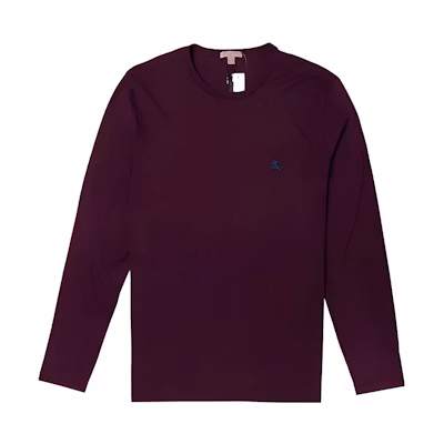 Burberry Logo Print Relaxed Fit Sweatshirt Men’s Maroon 39422521