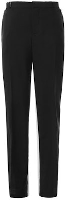 버버리 로고 프린트 투톤 캐주얼 팬츠 블랙 앤 화이트拼色 45590271 Buy 버버리 로고 프린트 투톤 캐주얼 팬츠 블랙 앤 화이트拼色 45590271